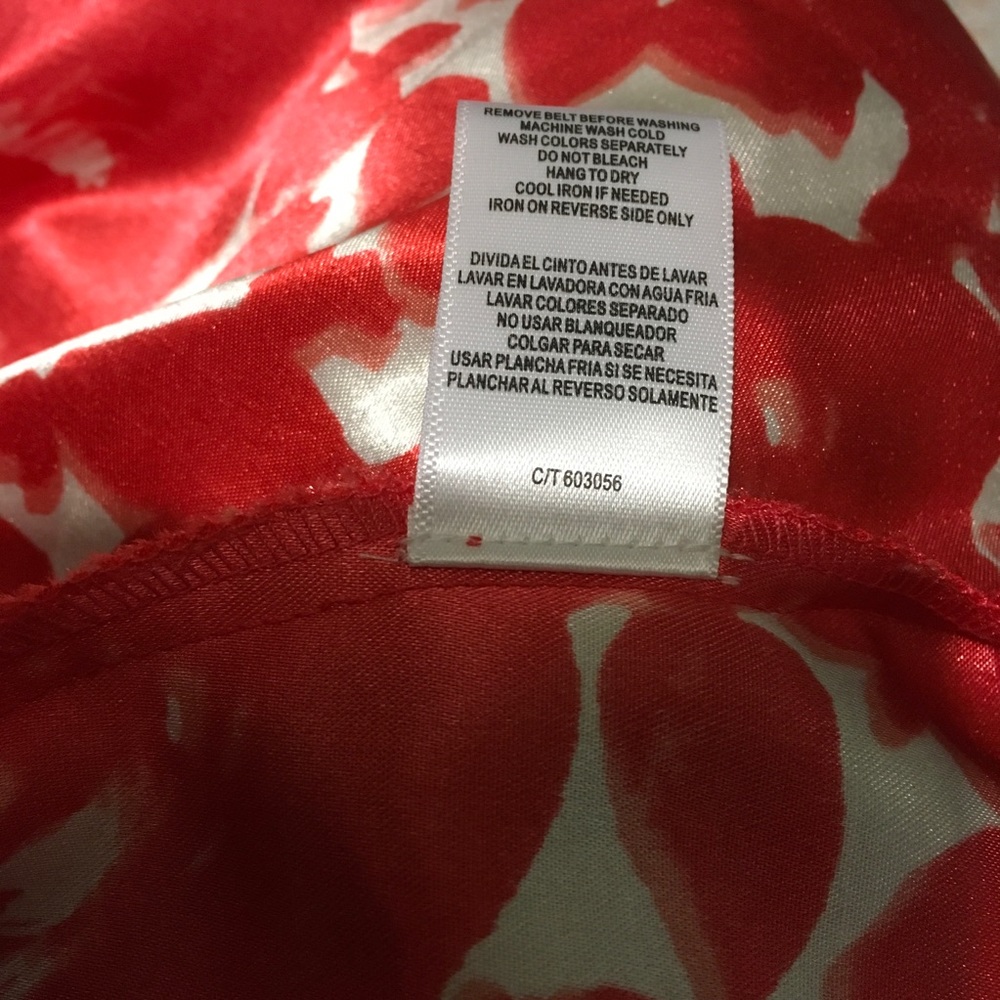 Offers?🧡 NWT Danny & Nicole orange print dress - Picture 8 of 8